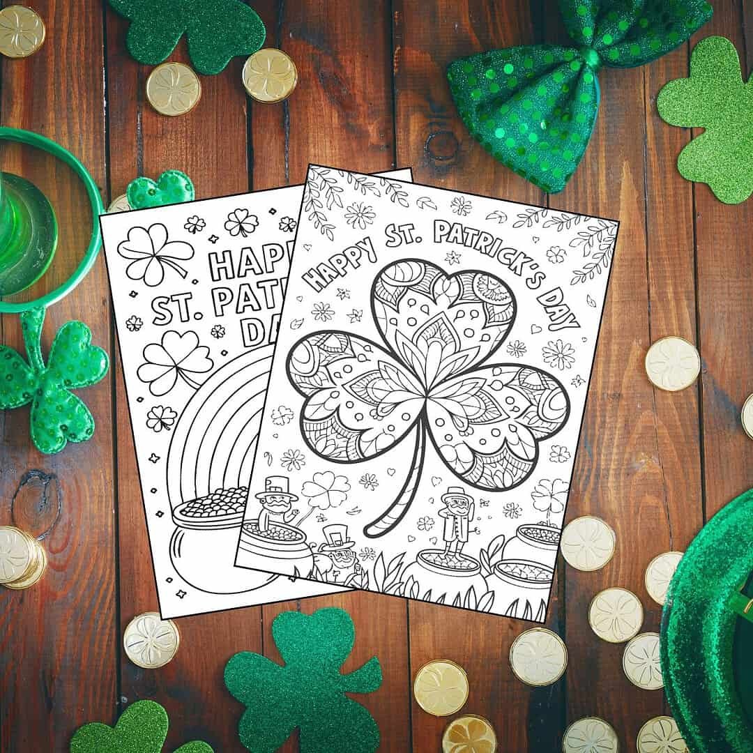 Home 6 St. Patrick's day coloring pages
