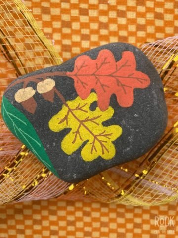 Fall Item Rocks 40 Cozy Autumn Rock Painting Ideas To Fall In Love With