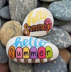 66 Fun in the Sun Summer Rock Painting Ideas to try!