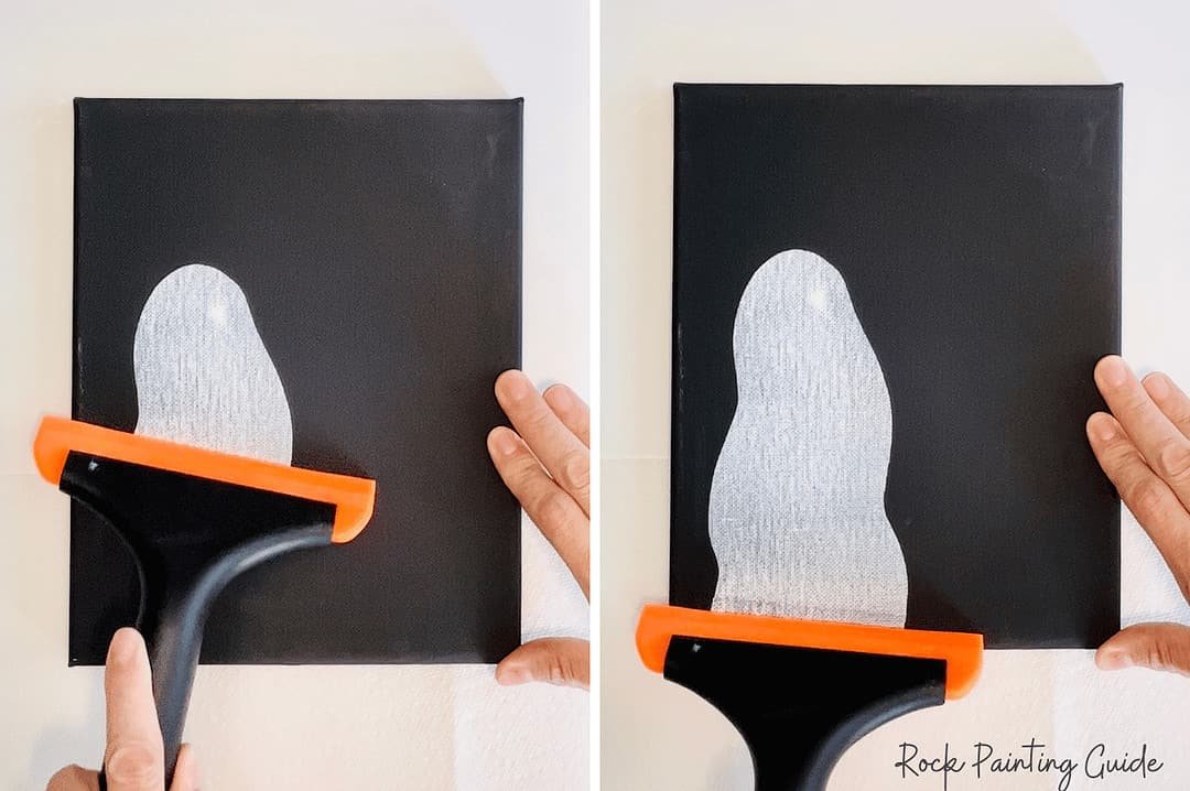 Halloween Squeegee Art: Easy Ghost Painting Craft